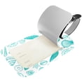 thumbnail image 2 of Square 2Pack PU Leather Sea Turtle Cruise Luggage Tag with Privacy Cover and Name ID Tag for Travel Handbags Backpacks Luggage Tags, 2 of 6