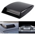 thumbnail image 4 of HUGFEGWE Universal Car Decorative Air Flow Intake Scoop,Bonnet Vent Sticker Cover Hood(Black) CJB91-46193, 4 of 9