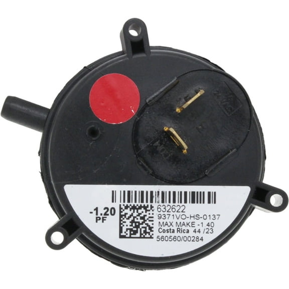 632622 - OEM Upgraded Furnace Vent Air Pressure Switch Replaces Nordyne