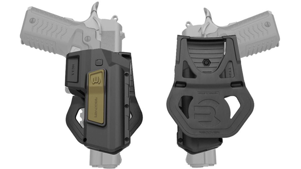IMI HOLSTER RETENTION TAURUS PT 1911 WITH RAIL SECURITY AIRSOFT MOLDED CQC STYLE