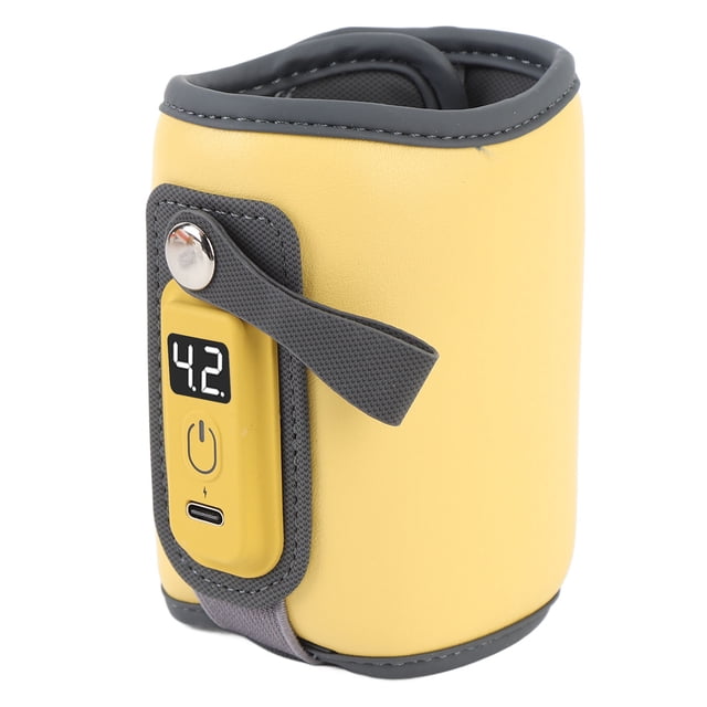 Sac Chauffe-Lait pour Bébé, 5 Réglages de Température Réglables Chauffage Rapide Chauffe-Biberon en Déplacement pour la Maison Extérieur Intérieur Voyage