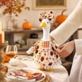 thumbnail image 4 of Thanksgiving Porch Goose Outfit for 23 Inch Decorative Porch Goose Pumpkin Harvest Fall Costume Matching Bow Autumn Farmhouse Garden Yard Decor, 4 of 5