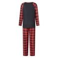 thumbnail image 4 of DuAnyozu Christmas Family Pajamas Matching Sets,Bear Classic Plaid Xmas Clothes Soft Outfit Sleepwear, 4 of 10