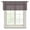 Brown, variant on Indigo Blue Sheer Curtains Valances for Windows Farmhouse Vintage Blue Solid Color Chiffon Kitchen Valances for Cafe, Rod Pocket Voile Window Treatments Curtains for Living Room Bedroom, 60"x18"