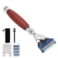 thumbnail image 3 of Shaving Razor Set,Men's Manual Razor Set Blade Refills Men Razor Handle Proven Performance, 3 of 7