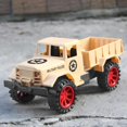 thumbnail image 2 of Inertia Car Children Inertia Car Military Pickup Truck Excavator Toy Boy Model Parking Lot Simulation Toy Gift For Children heqiyong toy, 2 of 2