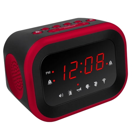 Big Bang Super Loud Alarm Clock For Heavy Sleepers 115 db Wake up Dual Alarms 6 Wake Sounds Large photo Big Bang Super Loud Alarm Clock For Heavy Sleepers 115 db Wake up Dual Alarms 6 Wake Sounds Large