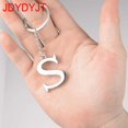 thumbnail image 3 of GHSDFBB Initial Letter Keychain Key Ring for Women Men Boys Girls Personalized Alphabet Monogram Keychain for Car Keys, 3 of 6