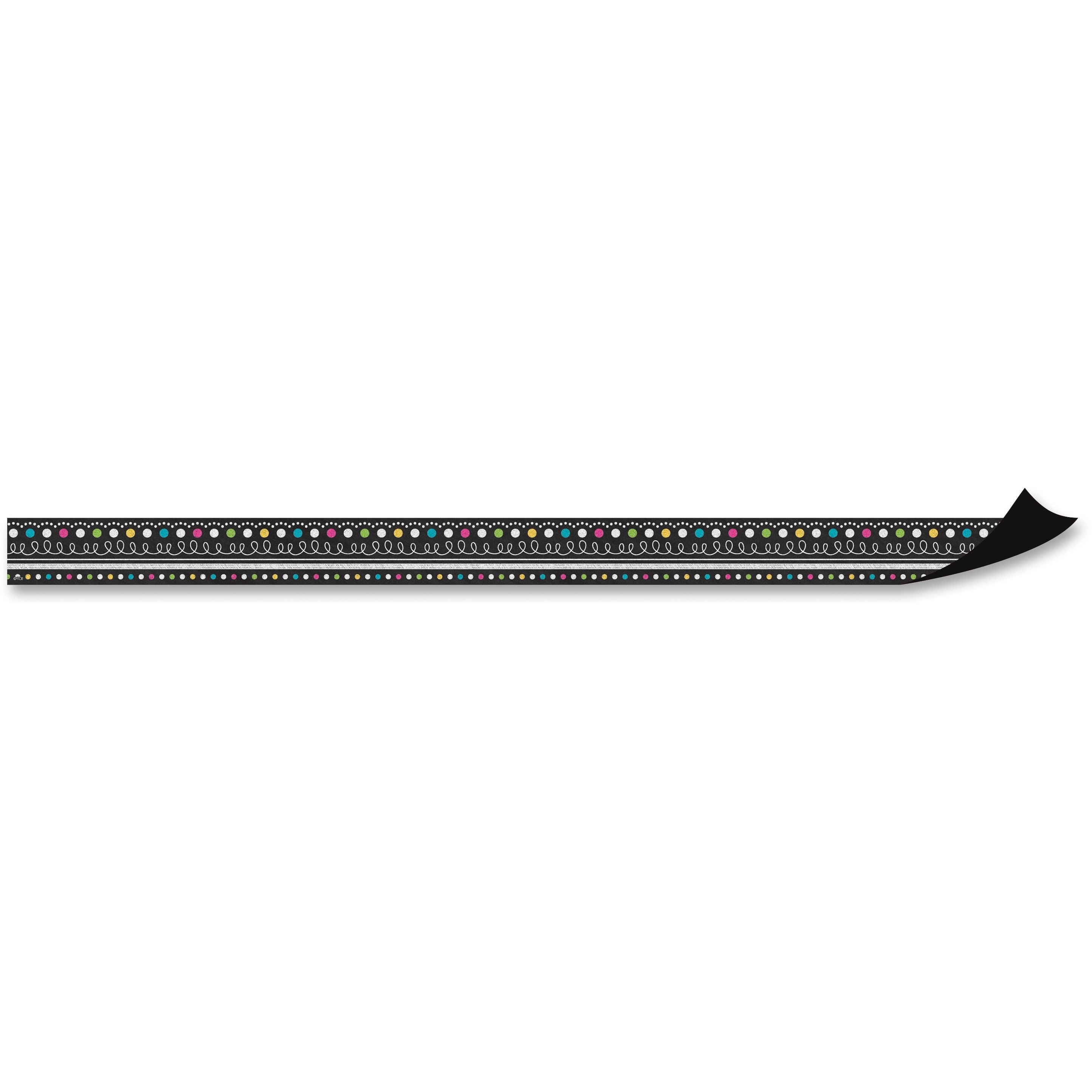 Teacher Created Resources Chalkboard Brights Magnetic Border