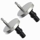 thumbnail image 3 of 2-Pack Stainless Steel Toilet Seat Replacement Screws and Fixings Kit, 3 of 4