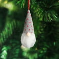 thumbnail image 4 of OAVQHLG3B Christmas Gnomes Ornaments Doll Christmas Tree Hanging Ornaments Handmade Swedish Decorations Plush Scandinavian Santa Elf Hanging Dolls for Christmas Holiday Party Decorations, 4 of 8