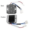 thumbnail image 3 of Engine Voltage Regulator 186F DC12V Aluminum Voltage Regulator AVR for KDE3500 5000 6500 6700 Gener, 3 of 5