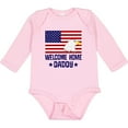 thumbnail image 3 of Inktastic Military Homecoming Welcome Home Daddy Boys or Girls Long Sleeve Baby Bodysuit, 3 of 5