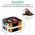 thumbnail image 5 of Easter Travel Portable Earring Organizer Decorative Box Necklace Holder: Square Jewelry Storage for Rings, Earrings, Necklaces, Bracelets, and More - Suitable for Girls and Women, 5 of 6