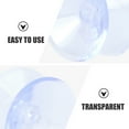 thumbnail image 4 of 20 protectores antideslizantes para mesas de vidrio, ventosas de doble cara, de goma no adhesivas, para debajo del vidrio., 4 of 7