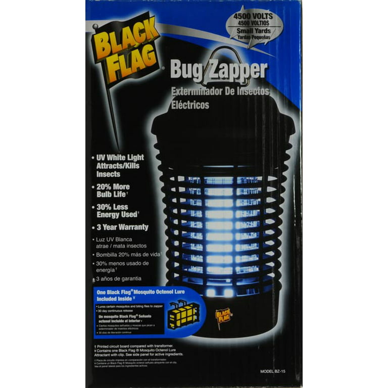 BLACK FLAG 15-Watt Bug Zapper Outdoor Insect Trap in the Insect Traps  department at