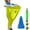 Yellow, variant on KOYPTL Granny Pants Yard Game Set - Giant Outdoor Party Game with 2Pcs Bouncy Balls & Marker Cones and Ball Pump, Fun Family Reunion Game & Adult Outdoor Yard Game for Groups