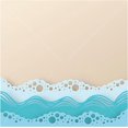 thumbnail image 1 of Matrices de corte de metal Xinjincang, plantillas de olas marinas de verano, 1 of 9