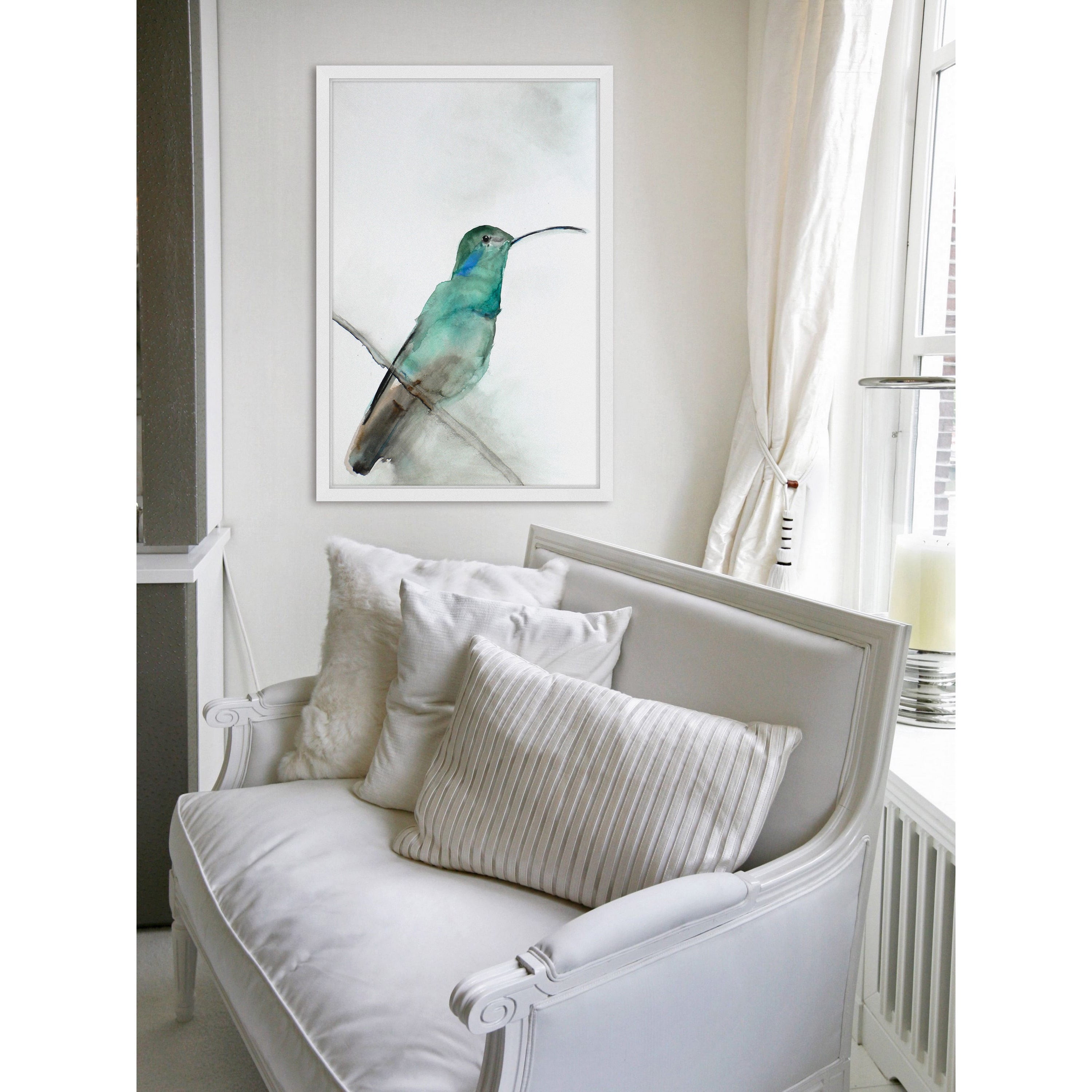 "August Bird" Framed Painting Print