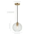 thumbnail image 3 of Hudson & Canal Wayve Pendant Light, 3 of 5