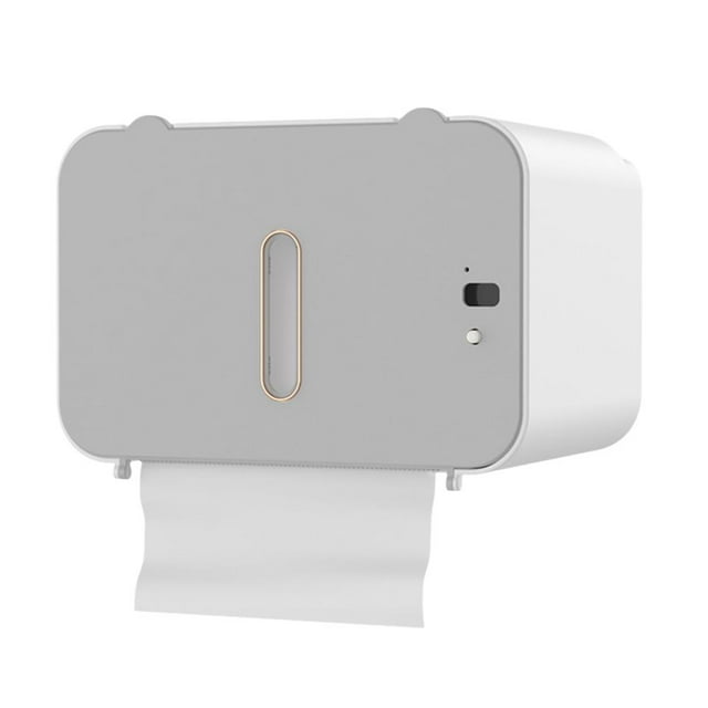 Plastic Smart Paper Towel Dispenser for Kitchen and Bathroom with Automatic Induction and Multi - Paper Compatibility