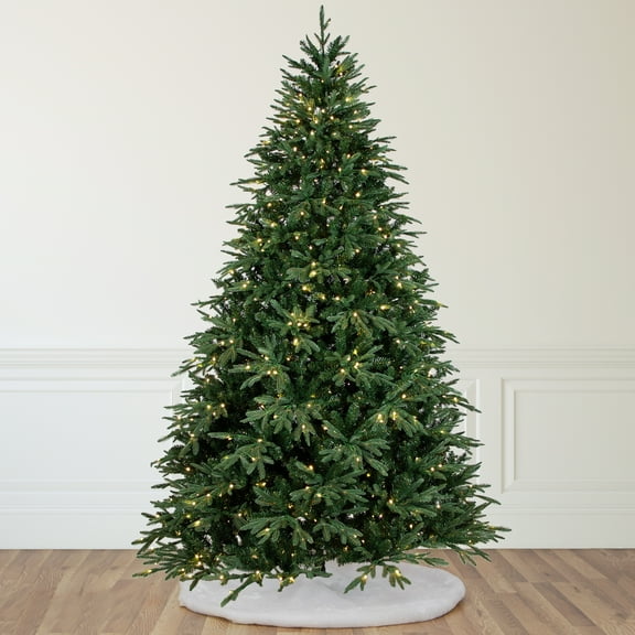 Northlight Real Touch™ Pre-Lit Ashburn Pine Artificial Christmas Tree - 12' Warm White LED