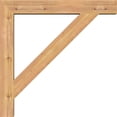 thumbnail image 3 of Ekena Millwork 3 1/2"W x 30"D x 30"H Traditional Block Smooth Bracket, Western Red Cedar, 3 of 25
