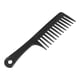 thumbnail image 1 of Wide Tooth Comb for Curly Hair Wet Hair Long Thick Wavy Hair Detangling Comb Plastic Hair Combs for Women Black, 1 of 7