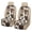 Rustic Cow Skin Print, variant on COEQINE Quilted Car Front Seat Cover 2 Pack Non-Slip Decorative Bucket Seat Cover Heavy Duty Dog Car Seat Protector Universal Fit Auto Accessories, Rustic Cow Skin Print