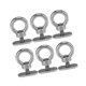 thumbnail image 5 of Montaje de vía de kayak de 6 piezas, ate con un bote de ojal atado hacia abajo accesorio de riel de hardware de riel de ojal, tornillo de fijación de, 5 of 8
