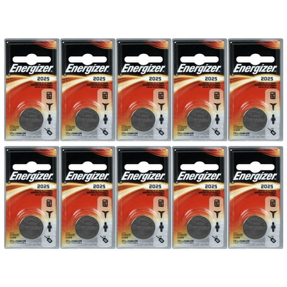 Energizer Watch/Electronic Battery 3 Volt 2025 1 Each (Pack of 10)