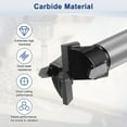 thumbnail image 2 of Uxcell 2-Pack Broca Forstner para Trabajos en Madera, 25/32in (20mm) Punta de Carburo Cortador de Vástago Redondo para Abrir Agujeros en Madera, 2 of 7