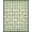Green, Pattern 4, variant on Flatwoven High Traffic Area Rug, Jungle Canopy Runner Lush Tropical Foliage Art, Non Slip, Stain Resistant, Washable Area Rugs for Living Room, Bedroom(Green, 4X6)
