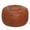 Light Brown (No Stuffing), variant on Unstuffed Moroccan Storage Pouf Foot Stool Ottoman Seat, No Filler Included, Handmade Faux Leather Bean Bag Floor Chair Foot Rest for Living Room, Bedroom or Balcony, Brown
