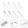 thumbnail image 2 of 1 Set User-friendly Operation Pyrography Pen Tool with Burning Tips 1.2x0.3in, 2 of 9