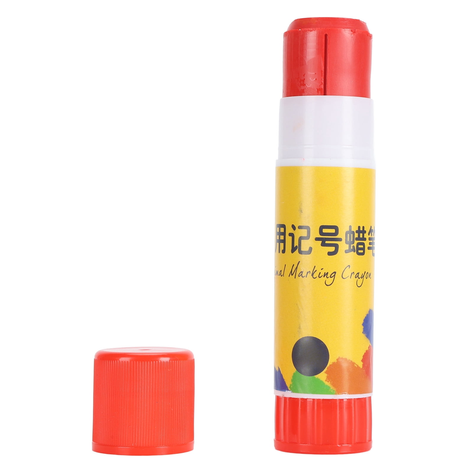 BIMZUC 24PCS Livestock Marker Crayon, Professional Red Animal Marking Paint Stick for Pig Sheep Cow Cattle (7.48 inches / 19.00 cm)