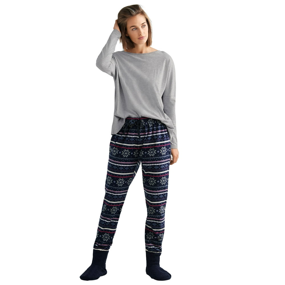 plus size jogger pajama sets