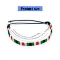 thumbnail image 3 of Aellinatey Middle Eastern Style Handwoven Bracelet Cotton Thread Unisex Fashion Accessory, 3 of 20