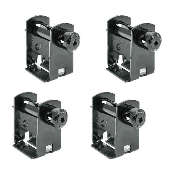 4 Pack Trailer Winch for Double L Track - Higher 6670 lbs WLL - Torque Drive Winch for Standard LL Tracks - 1/2" Socket for 1/2" Torque Wrench