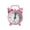 Pink, variant on piaybook Alarm Clock Creative Clock Cute Small Alarm Metal Alarm Clock Small Electronic Mini Clock Silent Non Ticking Small Clock for Home Office Living Room Bedroom