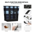 thumbnail image 4 of Large Capacity Insulated Tote Bag16.1×13.4×7.5in Thermal Insulation And Easy To Clean Strong Bearing Capacity Can Be Reused Midnightblue Buffalo Plaid Check Tartan Scotland_2, 4 of 8