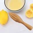 thumbnail image 2 of Mosiee Say Goodbye To Citrus Juicer Machines With Beech Wood Lemon Squeezer Reamer, 2 of 9
