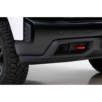 Gt Styling GT4990FS Fog Light Covers Fits for 2019-2022 Chevrolet Silverado 1500 - Smoke - 2 Piece