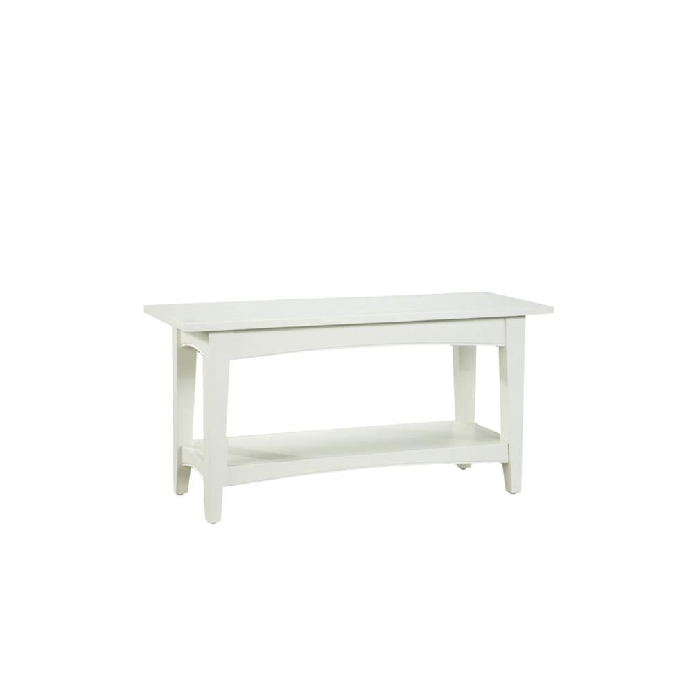Shaker Cottage Tray Shelf Coat Hook with Bench Set, Ivory