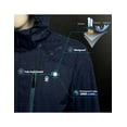thumbnail image 2 of Little Donkey Andy Men's Waterproof Rain Jacket Lightweight Breathable Raincoat with Detachable Hood for Hiking Golf Travel Deep Blue/Deep Blue M, 2 of 7