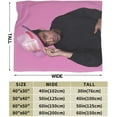 thumbnail image 3 of Blanket Sebastians Actors Stan Throw Flannel Blankets Warm Soft Cozy Fuzzy Air Conditioning Blanket for Living Room Sofa Bed Gift Blankets for All Seasons 60"x80", 3 of 6