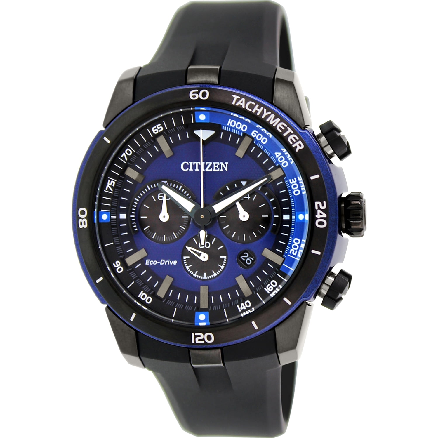 citizen eco drive black and red