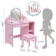 thumbnail image 5 of Juego de Tocador y Maquillaje Infantil con Espejo LED | Amplio Almacenamiento | Seguro y Certificado | Regalo Perfecto para Niñas maquillaje Playset, 5 of 18