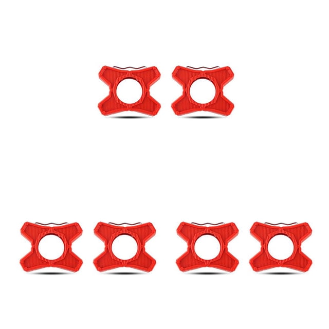 Yuarrent Convertidores de bicicletas de aleación de pedal plano Adaptadores cero Piezas de ciclismo Accesorios de reparación Modificación Type1 NO1