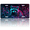 Raccoon in Neonlit Flowers, variant on 1 Pcs 2D Flat License Plate Covers & Frames, Cute Skeleton with Basket For Decorative Front, Waterproof For Decoration Aluminum License Plate Covers & Frames Cover For Men Women, 12" X 6"